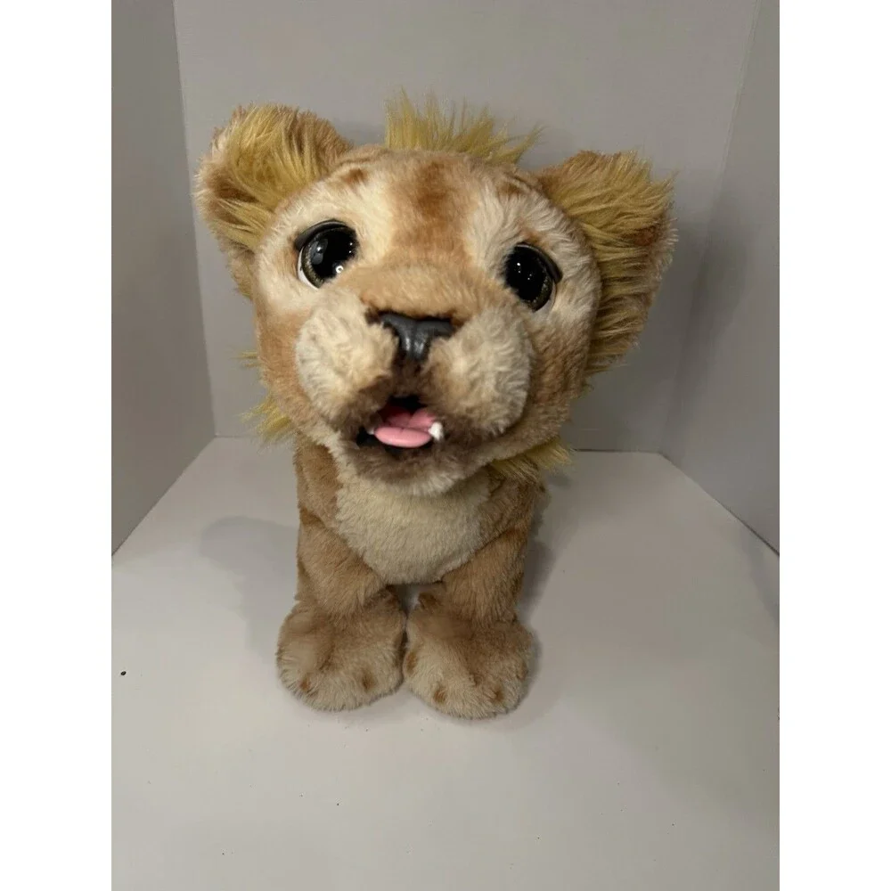 FurReal Simba Disney Lion King Plush Cub Mighty Roar Interactive Hasbro WORKS